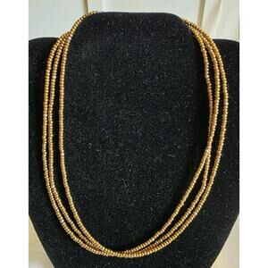 Silpada 18 Inch Gold Bronze Silver Beads 2 Inch Extender 925 Silver